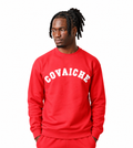 Covaiche Red Crew Neck Sweatshirt