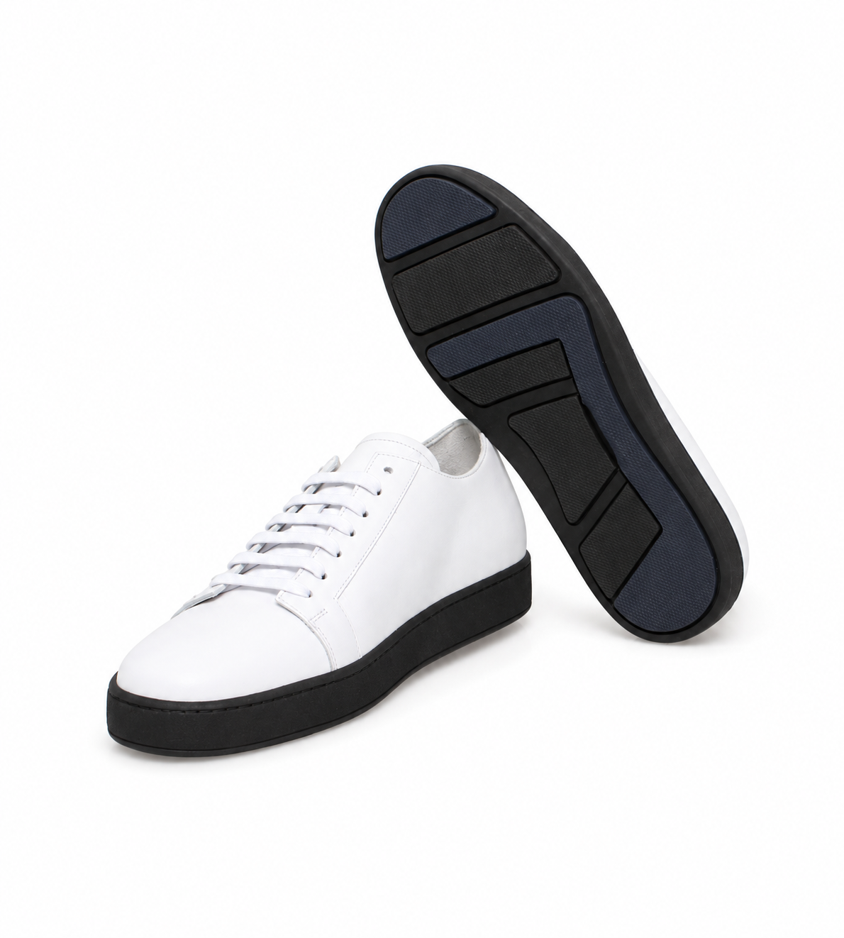 Covaiche White Analine Leather Shoe