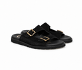 Black Suede Slipper