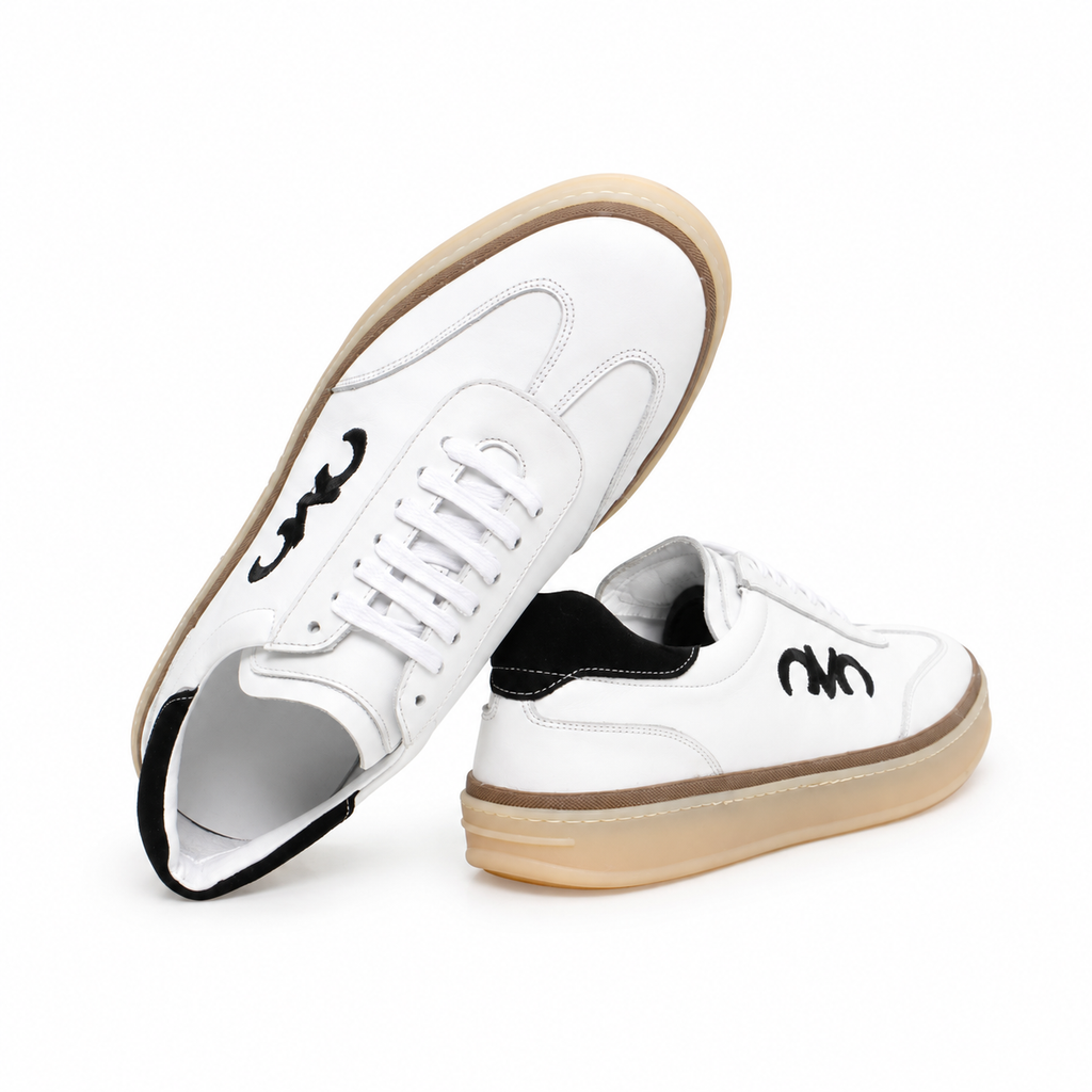 White Platform Sneaker