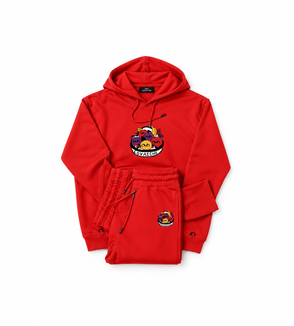 Embroided Fruit Basket Tracksuit