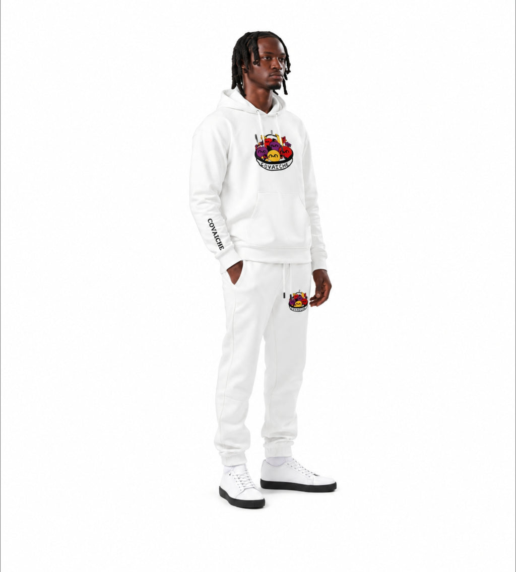 Embroided Fruit Basket Tracksuit