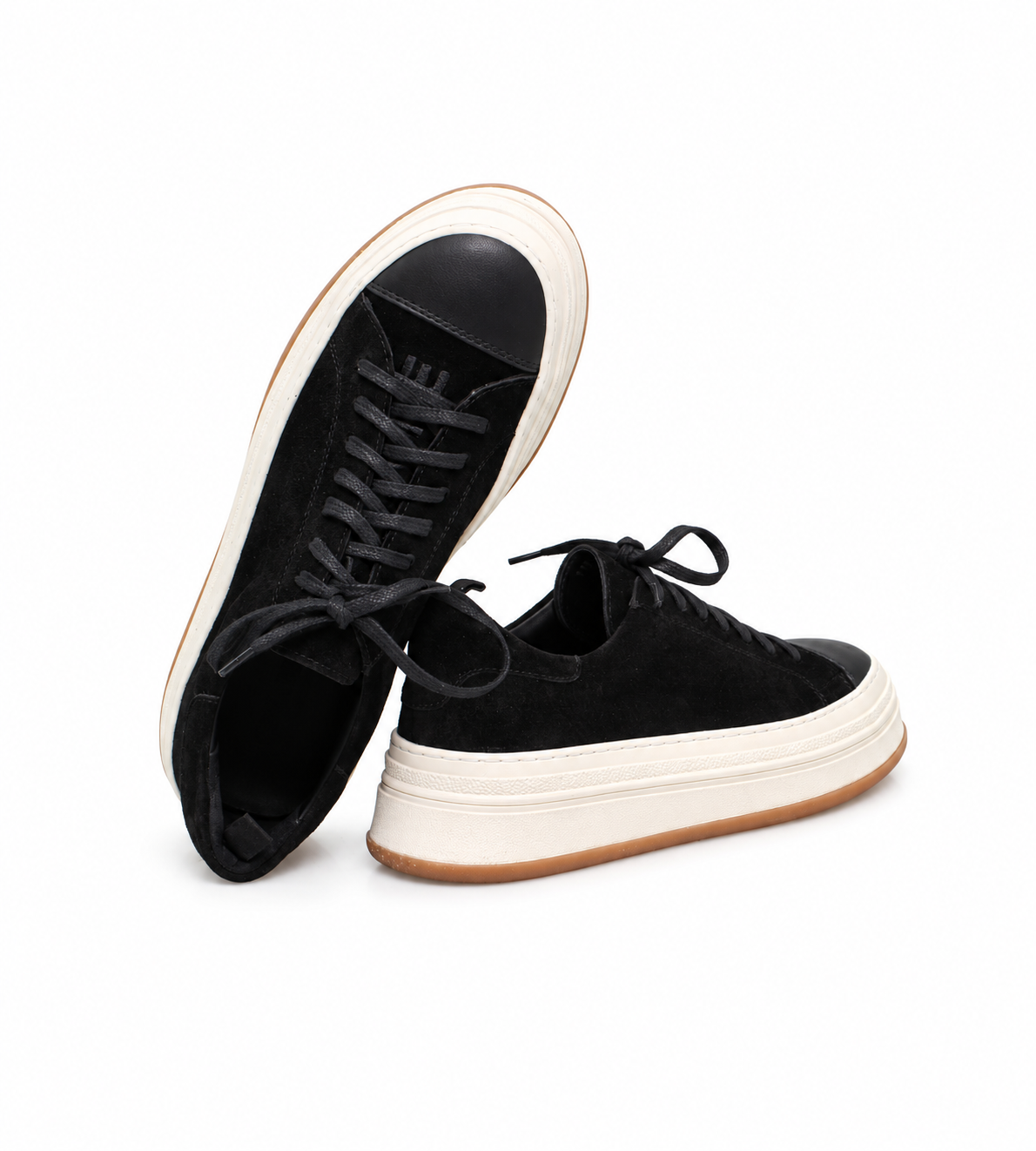 Black Platform Sneaker