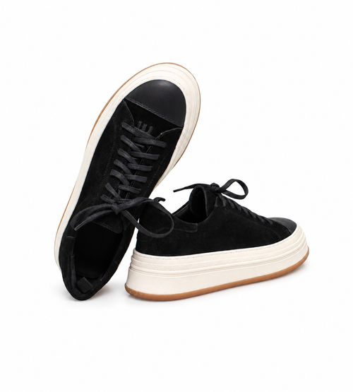Black Platform Sneaker