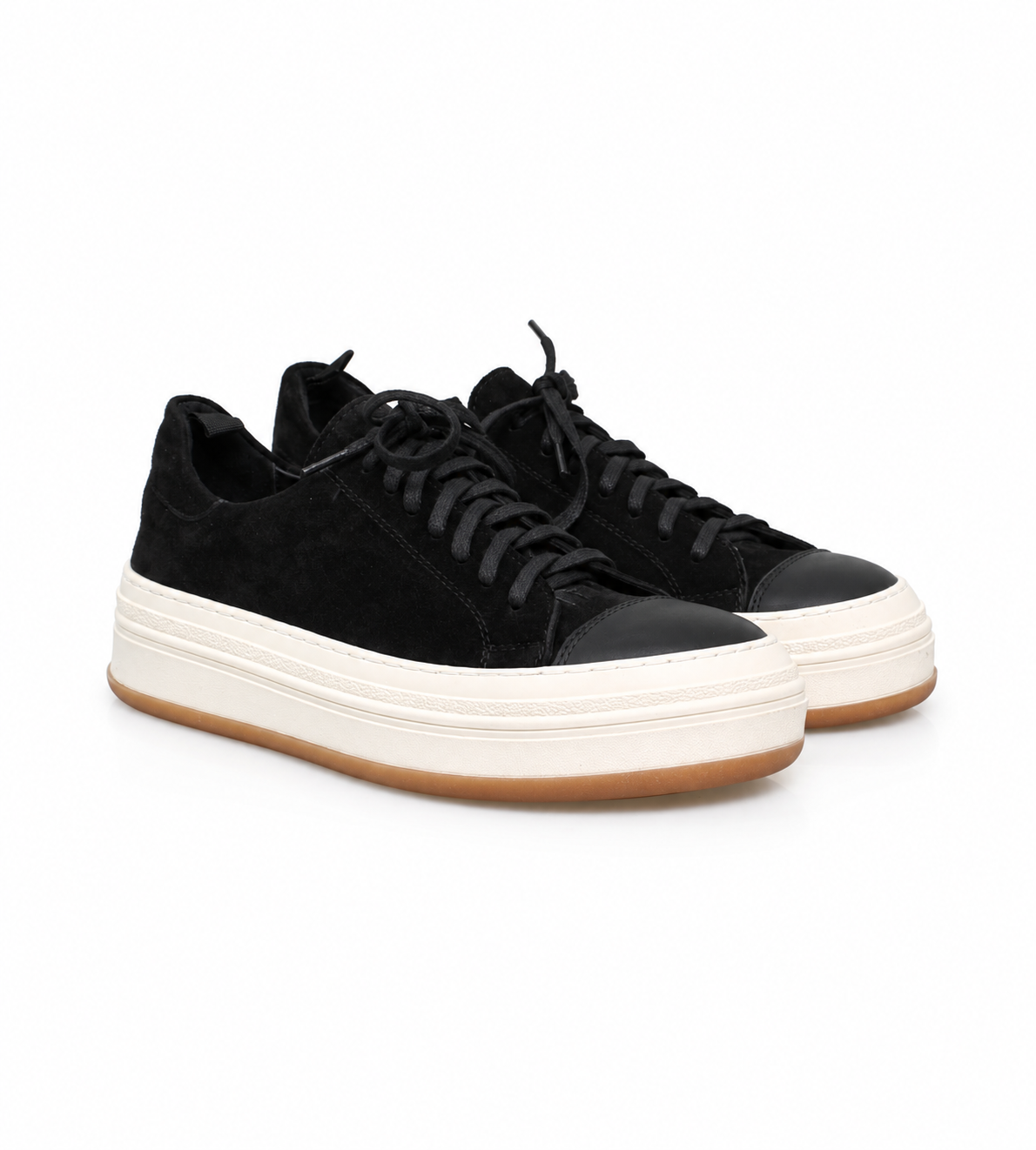 Black Platform Sneaker