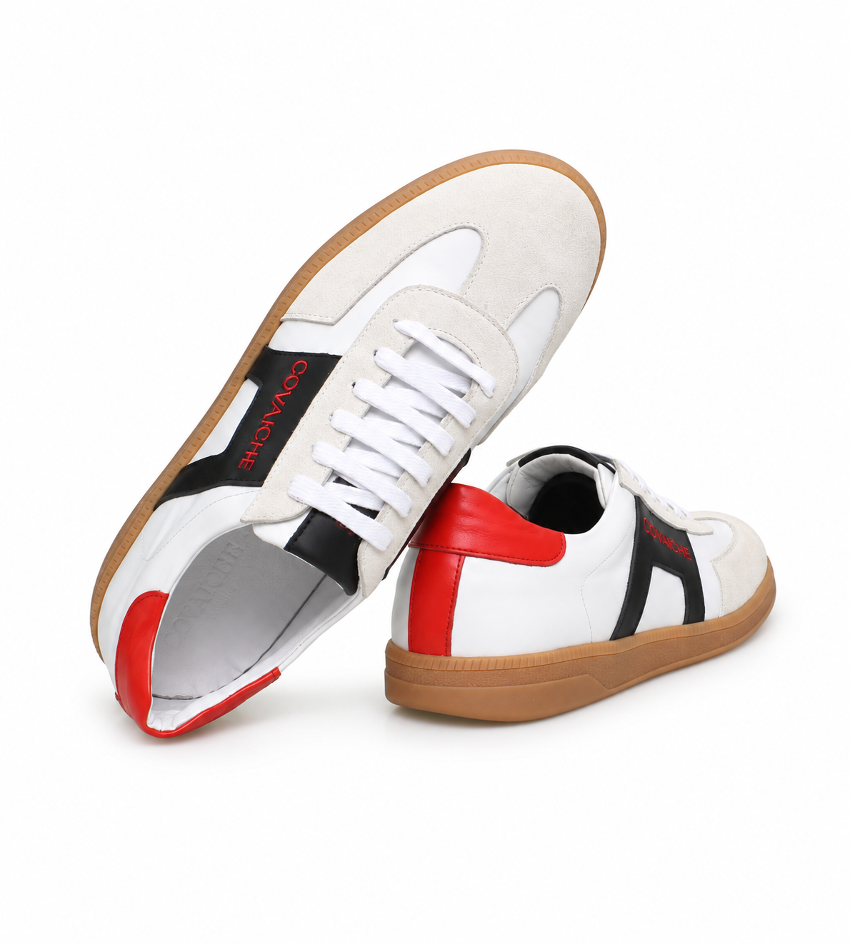 Flat White Suede Sneaker