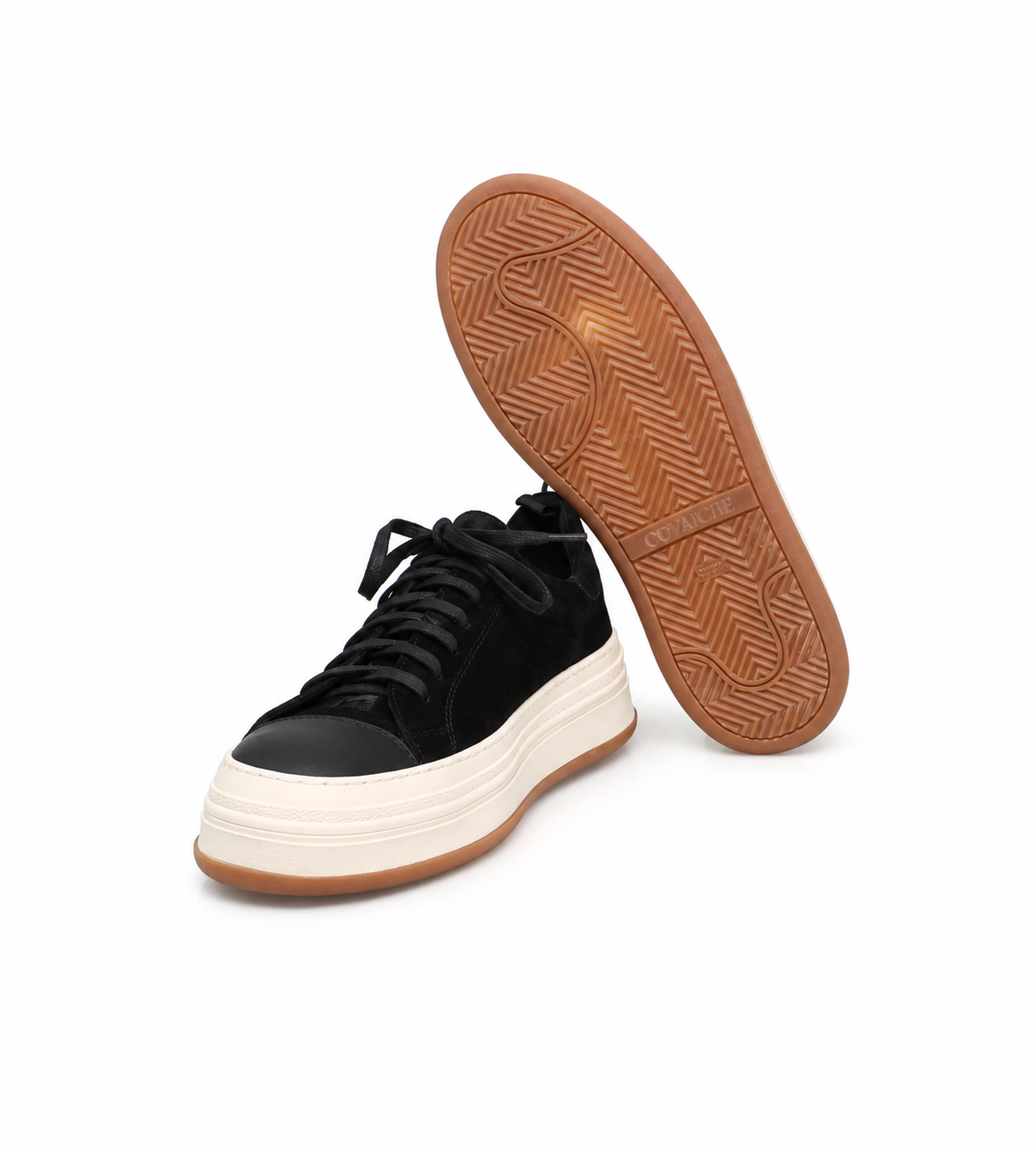 Black Platform Sneaker
